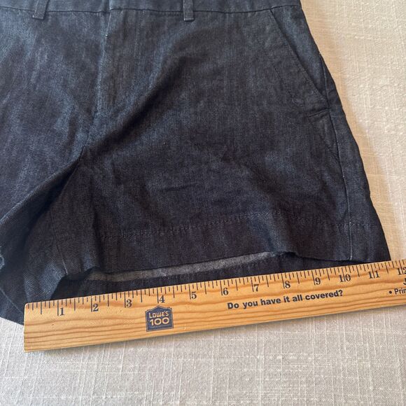 Made And Loved Loft Dark Wash Shorts NEW - Measures 33” Waist ( Tag Shows 6/28 ) - Picture 7 of 11